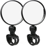 Darrahopens Sports & Fitness > Bikes & Accessories > Bicycle Parts 2PCS 360 Degree Bicycle Rearview Mirror Handlebar Mount Adjustable