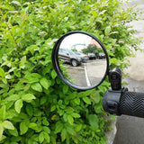 Darrahopens Sports & Fitness > Bikes & Accessories > Bicycle Parts 2PCS 360 Degree Bicycle Rearview Mirror Handlebar Mount Adjustable