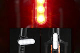 Darrahopens Sports & Fitness > Bikes & Accessories > Bicycle Parts 2Pcs Bike Tail Light 4 Modes Bike Rear Light Waterproof Bicycle Taillight-White