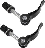 Darrahopens Sports & Fitness > Bikes & Accessories > Bicycle Parts 2pcs M6*65mm Aluminium Alloy Bicycle Seat Post Quick Release Pin Seatpost Skewer Bolt Black