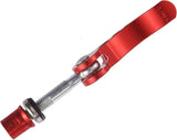 Darrahopens Sports & Fitness > Bikes & Accessories > Bicycle Parts 2pcs M6*65mm Aluminium Alloy Bicycle Seat Post Quick Release Pin Seatpost Skewer Bolt Red