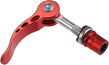 Darrahopens Sports & Fitness > Bikes & Accessories > Bicycle Parts 2pcs M6*65mm Aluminium Alloy Bicycle Seat Post Quick Release Pin Seatpost Skewer Bolt Red