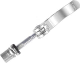 Darrahopens Sports & Fitness > Bikes & Accessories > Bicycle Parts 2pcs M6*65mm Aluminium Alloy Bicycle Seat Post Quick Release Pin Seatpost Skewer Bolt Silver Tone