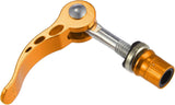 Darrahopens Sports & Fitness > Bikes & Accessories > Bicycle Parts 2pcs M6*65mm Aluminium Alloy Bicycle Seat Post Quick Release Pin Seatpost Skewer Bolt Yellow
