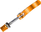 Darrahopens Sports & Fitness > Bikes & Accessories > Bicycle Parts 2pcs M6*65mm Aluminium Alloy Bicycle Seat Post Quick Release Pin Seatpost Skewer Bolt Yellow