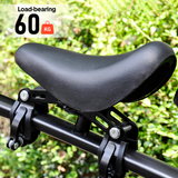 Darrahopens Sports & Fitness > Bikes & Accessories > Bicycle Parts 3 In 1 Kids Bike Mounted Front Seat Detachable With Handlebar Foot Pedal Bicycle Seat for Children 1-8 Years Compatible with All Adult Mountain Bikes