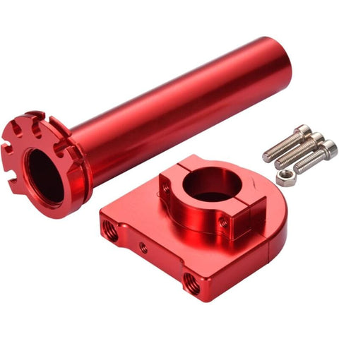 Darrahopens Sports & Fitness > Bikes & Accessories > Bicycle Parts 7/8" 22Mm Twist Throttle Grip With Handlebar Clamp Replacement For 50Cc 70Cc 90Cc 110Cc 125Cc Sport Motocross Dirt Pit