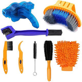 Darrahopens Sports & Fitness > Bikes & Accessories > Bicycle Parts 8-piece bicycle cleaning tool set - Bicycle chain ring - Cleaning kit - Mountain bike accessories - Maintenance tools - Large cleaning brush