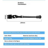 Darrahopens Sports & Fitness > Bikes & Accessories > Bicycle Parts Adjustable Rear Side Kickstand for Mountain, eBike, Road, City & Heavy Bikes   26-36cm Adjustable Bicycle Kickstand