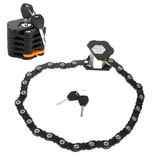 Darrahopens Sports & Fitness > Bikes & Accessories > Bicycle Parts Best-selling Baota Folding Lock Alloy Steel Anti-Hydraulic Cutting 840mm Extended Chain Waterproof & Rustproof Portable Lock  Universal Anti-Theft Device for Bicycles, E-Bikes & Motorcycles