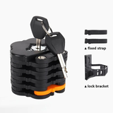 Darrahopens Sports & Fitness > Bikes & Accessories > Bicycle Parts Best-selling Baota Folding Lock Alloy Steel Anti-Hydraulic Cutting 840mm Extended Chain Waterproof & Rustproof Portable Lock  Universal Anti-Theft Device for Bicycles, E-Bikes & Motorcycles