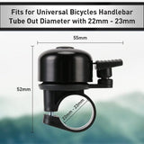 Darrahopens Sports & Fitness > Bikes & Accessories > Bicycle Parts Bicycle Bell - Mountain Bike Vintage Mini Bicycle Bell - Loud - Anti-MTB Racing Bike Bell - Suitable for Children and Adults