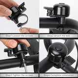 Darrahopens Sports & Fitness > Bikes & Accessories > Bicycle Parts Bicycle Bell - Mountain Bike Vintage Mini Bicycle Bell - Loud - Anti-MTB Racing Bike Bell - Suitable for Children and Adults