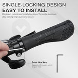 Darrahopens Sports & Fitness > Bikes & Accessories > Bicycle Parts Bicycle grips - Mountain bike grips - 1 pair, including installation tools - Ergonomic bicycle grips | Green Gripps