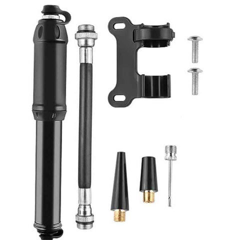 Darrahopens Sports & Fitness > Bikes & Accessories > Bicycle Parts Bicycle Hand Pump,  Compact Bike Pump   Bicycles Tire Pumps Portable Air Pumps Inflator Small Handheld Bikes Pumps for Mountain Road Bikes, Scooter, Basketball