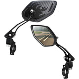 Darrahopens Sports & Fitness > Bikes & Accessories > Bicycle Parts Bicycle Mirrors, Two pcs HD Safety Glass Adjustable Rearview Mirrors for Mountain Bike