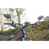 Darrahopens Sports & Fitness > Bikes & Accessories > Bicycle Parts Bicycle Mirrors, Two pcs HD Safety Glass Adjustable Rearview Mirrors for Mountain Bike