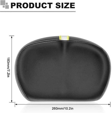 Darrahopens Sports & Fitness > Bikes & Accessories > Bicycle Parts Bicycle saddle - Comfortable wide bicycle saddle - With memory foam pad - Comfort