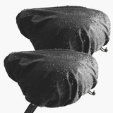 Darrahopens Sports & Fitness > Bikes & Accessories > Bicycle Parts Bicycle saddle cover - Waterproof saddle cover - Rainproof saddle cover - Waterproof bicycle saddle cover with drawstring - Outdoor saddle cover - Bicycle accessories - Universal - Rain and dustproof - 24*27 cm - Black