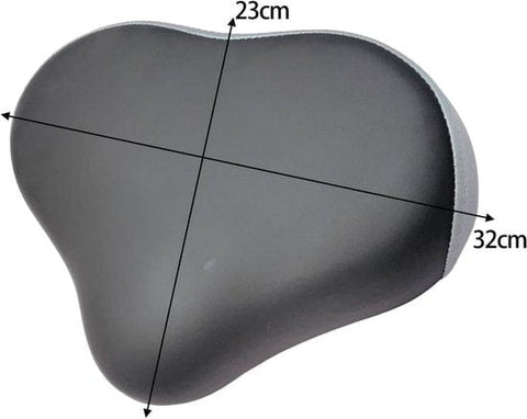 Darrahopens Sports & Fitness > Bikes & Accessories > Bicycle Parts Bicycle saddle - Wide bicycle saddle - Replacement - Exercise bike saddle - Thickened - For indoor/outdoor fitness equipment - Bicycle