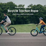Darrahopens Sports & Fitness > Bikes & Accessories > Bicycle Parts Bicycle Tow Rope - Bicycle Towing System Parent-Child Pull Rope Bicycle Accessory - Tow Rope - Up to 200 kg & 2.5 m Long - For Child and Cargo Trailers