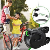 Darrahopens Sports & Fitness > Bikes & Accessories > Bicycle Parts Bicycle Tow Rope - Bicycle Towing System Parent-Child Pull Rope Bicycle Accessory - Tow Rope - Up to 200 kg & 2.5 m Long - For Child and Cargo Trailers