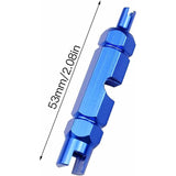 Darrahopens Sports & Fitness > Bikes & Accessories > Bicycle Parts Bike Tube Tire Valve Core Removal Tool For Presta Schrader Bicycle Replace Valve Cores