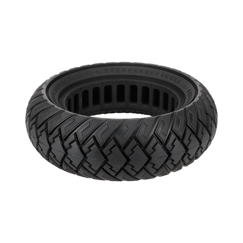 Darrahopens Sports & Fitness > Bikes & Accessories > Bicycle Parts Black 10-Inch 10x3 Off-Road Solid Tire 255x80 Non-Slip 80/65-6 Airless Honeycomb Explosion-Proof Tire