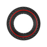 Darrahopens Sports & Fitness > Bikes & Accessories > Bicycle Parts Black 10-Inch 10x3 Off-Road Solid Tire 255x80 Non-Slip 80/65-6 Airless Honeycomb Explosion-Proof Tire