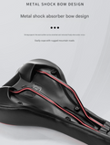 Darrahopens Sports & Fitness > Bikes & Accessories > Bicycle Parts Black Mountain Bike Saddle - Comfortable and Durable Bicycle Seat for MTB and Road Bikes