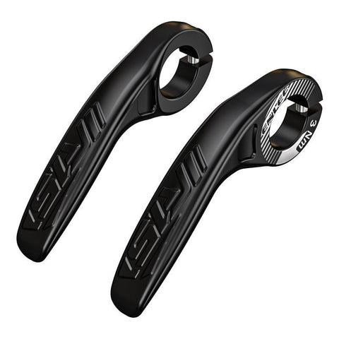 Darrahopens Sports & Fitness > Bikes & Accessories > Bicycle Parts Black Ultralight Ergonomic Bike Bar Ends - High-Strength Composite Horn Grips (22.2mm)