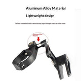Darrahopens Sports & Fitness > Bikes & Accessories > Bicycle Parts Chain Guide Mountain Bike, Chain Guide Direct Mount Chainring Guard Perfect for Most Bicycle Road Bike Mountain Bike Fixie (Aluminum Alloy, Black)