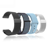 Darrahopens Sports & Fitness > Bikes & Accessories > Bicycle Parts Garmin Watch Strap Compatible with Venu 2S Vivoactive 3 4S 4 Forerunner 245 645 Galaxy Watch 4 Classic 18mm 20mm 22mm 42 46mm Black Nylon Bracelet