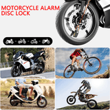 Darrahopens Sports & Fitness > Bikes & Accessories > Bicycle Parts Motorcycle Alarm Disc Lock Motor Bike Brake Security Electric Rotor Bike Lock RED