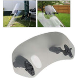 Darrahopens Sports & Fitness > Bikes & Accessories > Bicycle Parts Motorcycle Windshield Adjustable Clip-On Windshield Wind Deflector Windscreen Accessories for Motorcycle Tawny