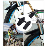 Darrahopens Sports & Fitness > Bikes & Accessories > Bicycle Parts Mountain Bike Mud Guard Set Lightweight Front and Rear Fenders for MTB Bicycle
