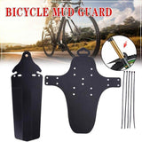 Darrahopens Sports & Fitness > Bikes & Accessories > Bicycle Parts Mountain Bike Mud Guard Set Lightweight Front and Rear Fenders for MTB Bicycle