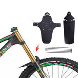 Darrahopens Sports & Fitness > Bikes & Accessories > Bicycle Parts Mountain Bike Mud Guard Set Lightweight Front and Rear Fenders for MTB Bicycle