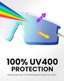 Darrahopens Sports & Fitness > Bikes & Accessories > Bicycle Parts OutdoorMaster Hawk II Polarized Sports Sunglasses for Men Women, TAC 100% UV400 Protection TR90 Frame Cycling Sunglasses, Baseball Running Fishing Golf Glasses