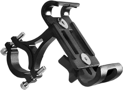 Darrahopens Sports & Fitness > Bikes & Accessories > Bicycle Parts Phone holder for bicycle and motorcycle - Universal phone holder - 360° rotatable and tiltable - Bicycle accessories - Black