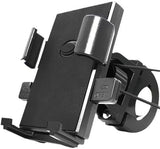 Darrahopens Sports & Fitness > Bikes & Accessories > Bicycle Parts Phone Stand - Bike Phone Holder - Anti-slip Design - Lock in One Second - 360° Rotation - Suitable for Bicycle and Motorcycle Handlebars from 15mm to 28mm, Compatible with Smartphones from 4.7 to 7.1 Inches - Black
