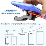 Darrahopens Sports & Fitness > Bikes & Accessories > Bicycle Parts Quad Lock Out Front Bike Mount Twist Lock Mountain Bike Cradle Compatible with Samsung Xiaomi