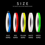 Darrahopens Sports & Fitness > Bikes & Accessories > Bicycle Parts Reflective Stickers Bicycle - 5-pack - Reflective Tape - Reflector Sticker - Self-adhesive safety tape - Waterproof - Warning tape - 8 meters x 10 mm