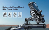 Darrahopens Sports & Fitness > Bikes & Accessories > Bicycle Parts Shockproof Phone Mount, Compatible with Bicycles/Motorcycles/Scooters/ATVs, 720-Degree Rotation Anti-Shake, Fits 4.5-7 Inch Smartphones
