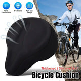 Darrahopens Sports & Fitness > Bikes & Accessories > Bicycle Parts Soft Silicone Bicycle Seat Cover Comfortable Mountain Bike Cushion Thickened