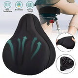Darrahopens Sports & Fitness > Bikes & Accessories > Bicycle Parts Soft Silicone Bicycle Seat Cover Comfortable Mountain Bike Cushion Thickened