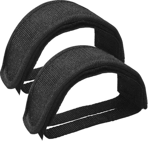 Darrahopens Sports & Fitness > Bikes & Accessories > Bicycle Parts Universal Bicycle Pedal Straps, Adjustable Non-Slip Double Adhesive Toe Clips, 1 Pair Nylon Pedal Accessories