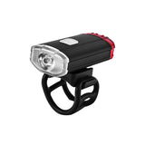 Darrahopens Sports & Fitness > Bikes & Accessories > Bicycle Parts USB Rechargeable Mini Bike Light Front & Rear Combo - 150 Lumen LED High Brightness Safety Lamp for Cycling - IPX8 Waterproof Aluminium Helmet & Handlebar Light - Black