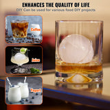 Darrahopens Sports & Fitness > Bikes & Accessories > Bicycle Parts VEVOR Ice Ball Press, 6cm Ice Ball Maker, Aircraft Al Alloy Ice Ball Press Kit for 60mm Ice Sphere, Ice Press with Tong and Drip Tray, for Whiskey, Cocktail, Bourbon, Scot on Party & Holiday, Red