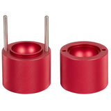 Darrahopens Sports & Fitness > Bikes & Accessories > Bicycle Parts VEVOR Ice Ball Press, 6cm Ice Ball Maker, Aircraft Al Alloy Ice Ball Press Kit for 60mm Ice Sphere, Ice Press with Tong and Drip Tray, for Whiskey, Cocktail, Bourbon, Scot on Party & Holiday, Red